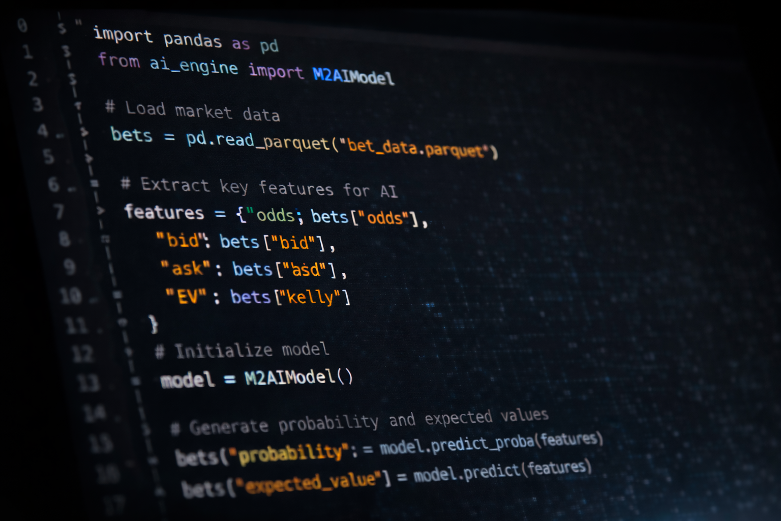 Code and AI systems visual